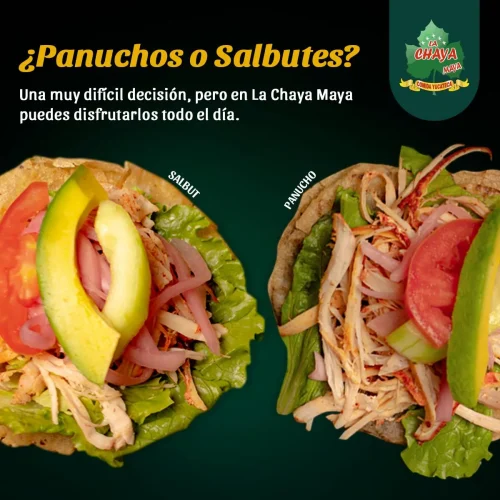 Salbutes y Panuchos